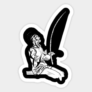 Berimbau brasileiro Sticker